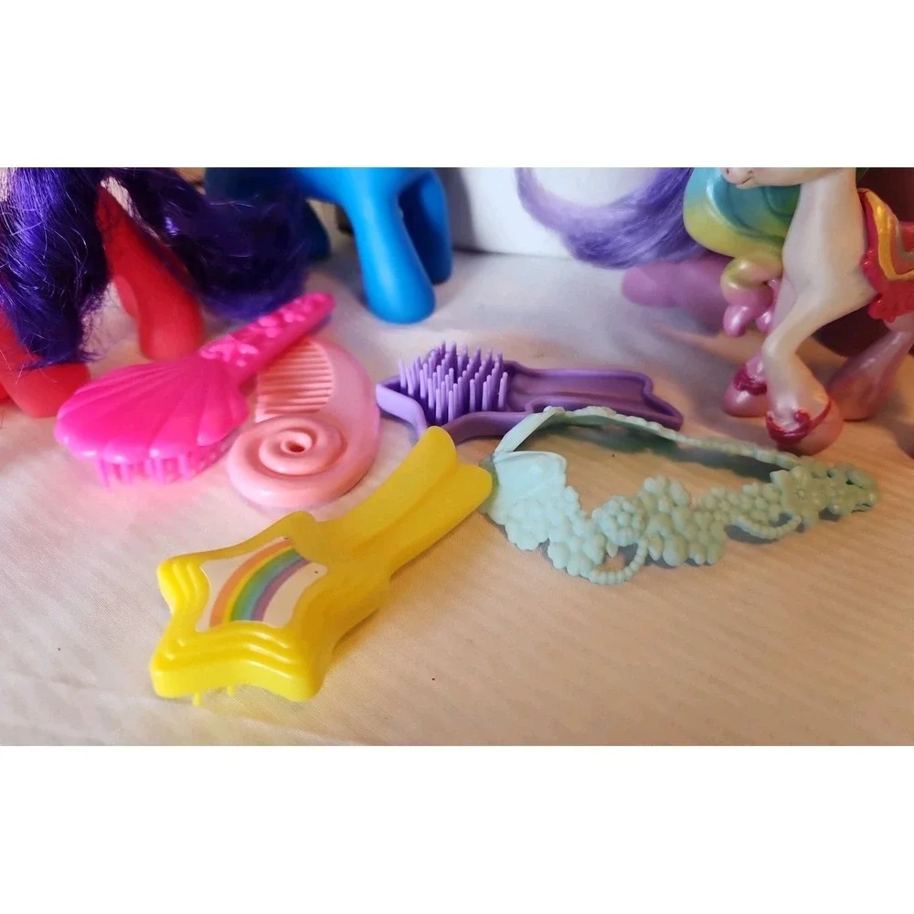 Mix Lot 19 Pc My Little Pony Mini, Funko & New Gen, 1980s Gi-Go Ponies, Shopkins